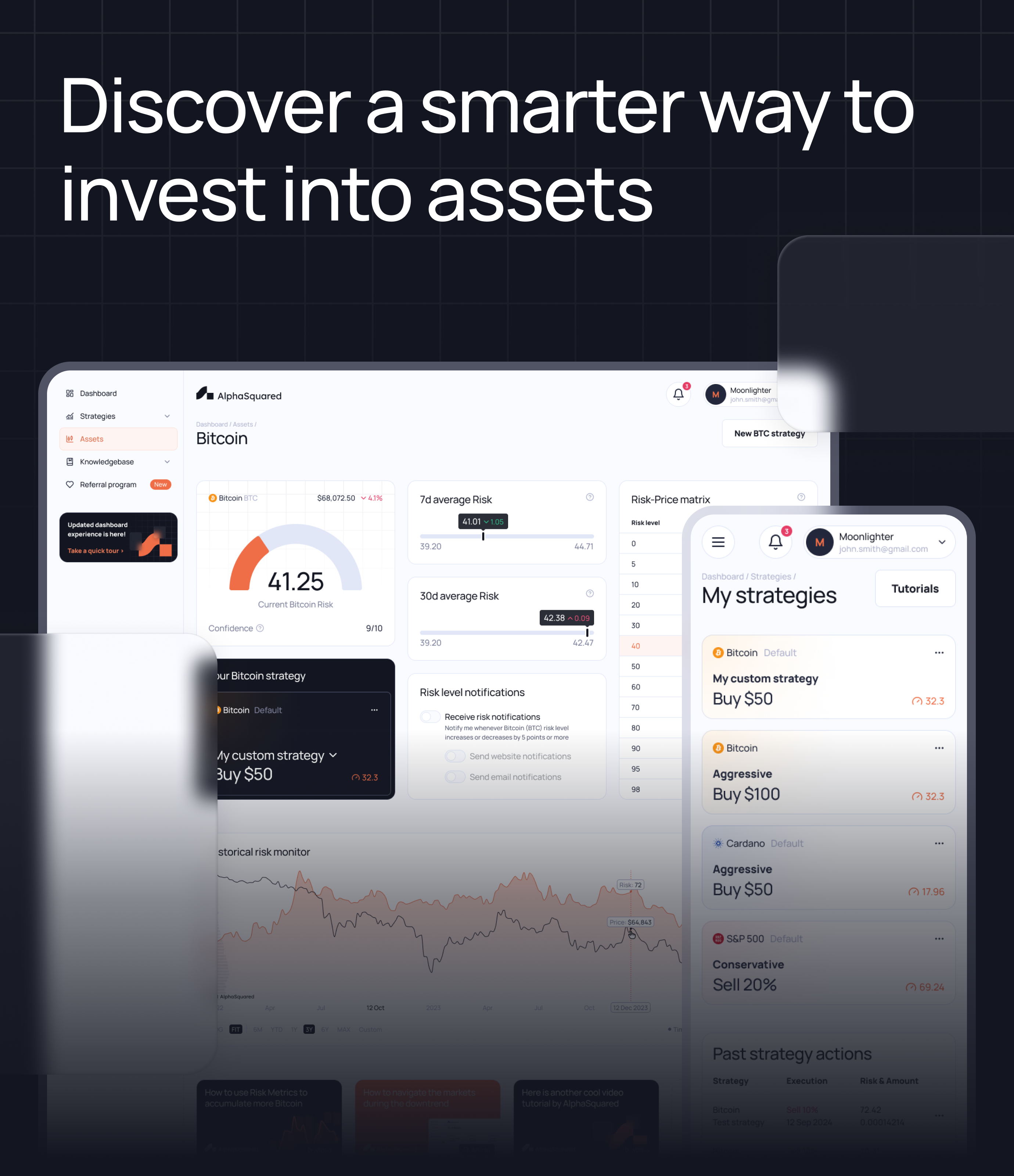 Discover a smarter way to invest into assets